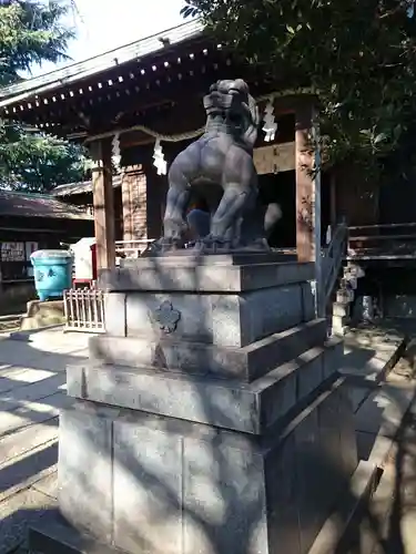 諏方神社の狛犬