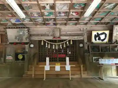 上一宮大粟神社の本殿・本堂