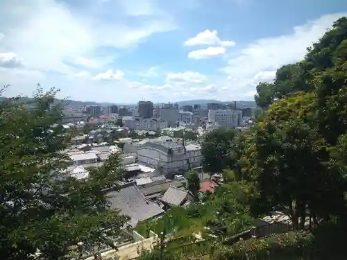 阿智神社の景色