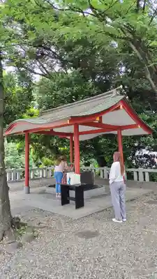 日枝神社の手水舎