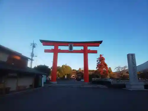 富士山本宮浅間大社の鳥居