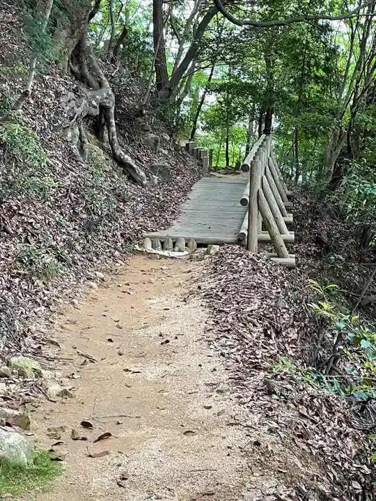 妙見山奥の院の周辺