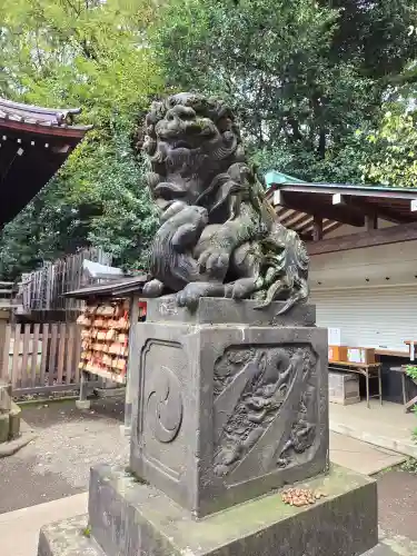 代々木八幡宮の狛犬