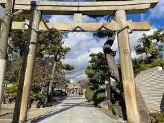 阿部野神社の鳥居