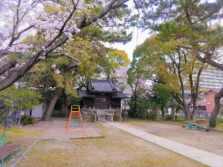 須佐之男社の本殿・本堂