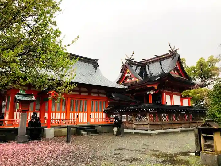 八代神社の本殿・本堂