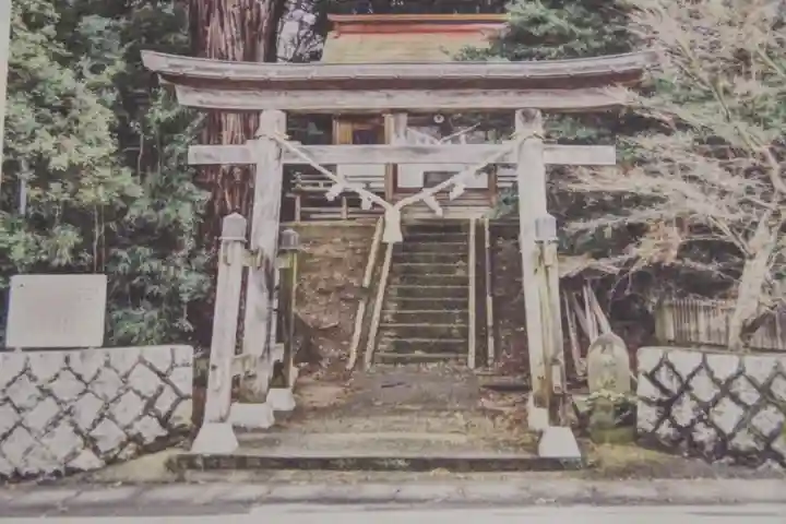 石神社の鳥居