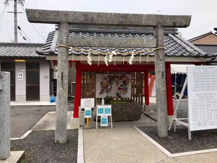 別小江神社の手水舎