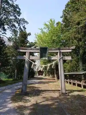 網戸神社の鳥居