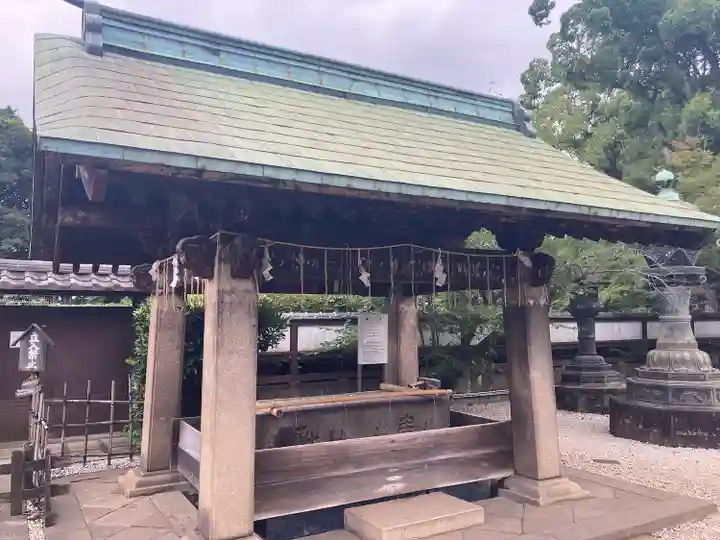上野東照宮の手水舎
