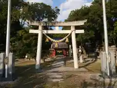 謁播神社の鳥居