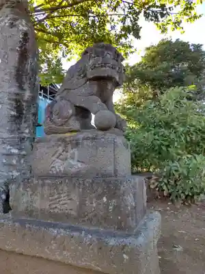 十二社神社の狛犬