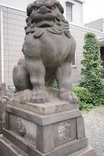 簸川神社の狛犬