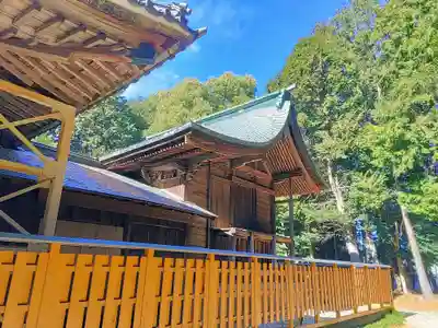 大岡白山神社の本殿・本堂