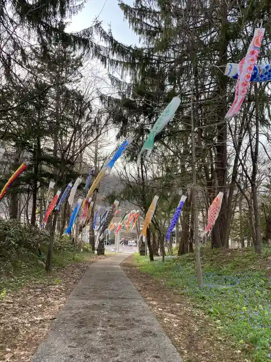 定山渓神社のお祭り