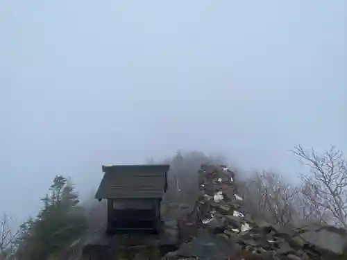 山家神社奥宮の本殿