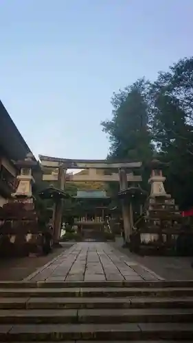 伊奈波神社の鳥居