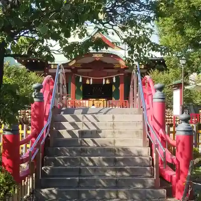 亀戸天神社の本殿・本堂