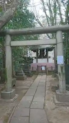 小岩神社の鳥居