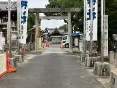 味鋺神社の鳥居