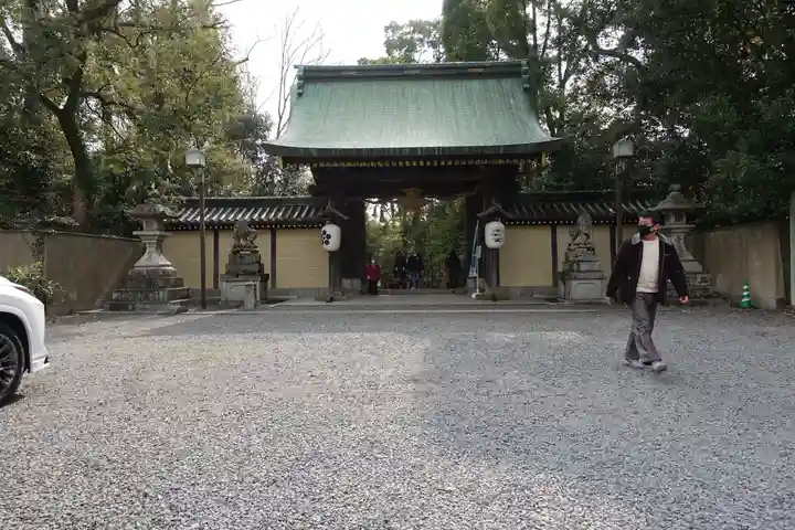 北野天満宮の山門・神門