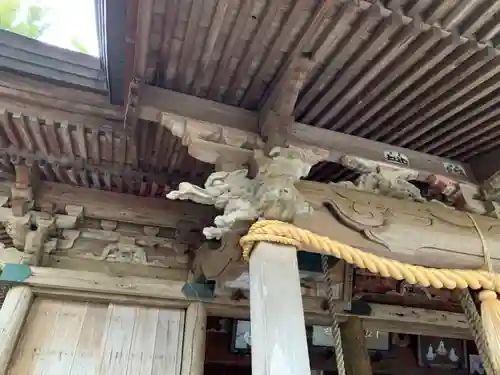 下立松原神社の本殿・本堂