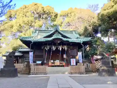 代々木八幡宮の本殿・本堂