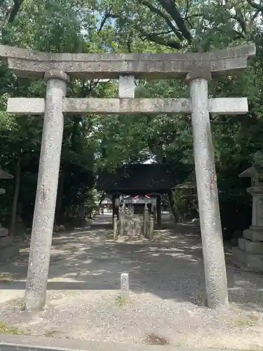 清洲山王宮　日吉神社の鳥居