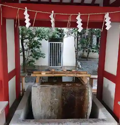 日本橋日枝神社の手水舎