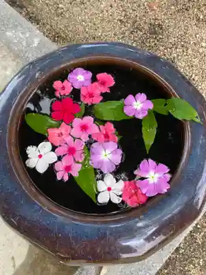 神館神社の手水舎