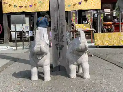 長福寿寺の狛犬