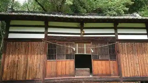 北赤井神社の本殿・本堂