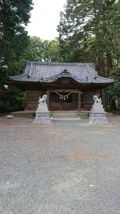 於呂神社の本殿・本堂