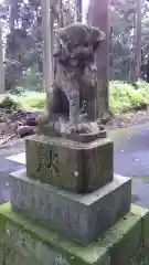 海士部神社の狛犬