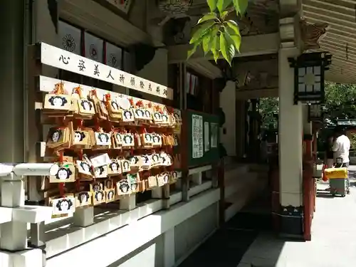 露天神社（お初天神）の絵馬