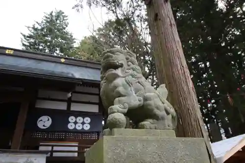 山家神社の狛犬