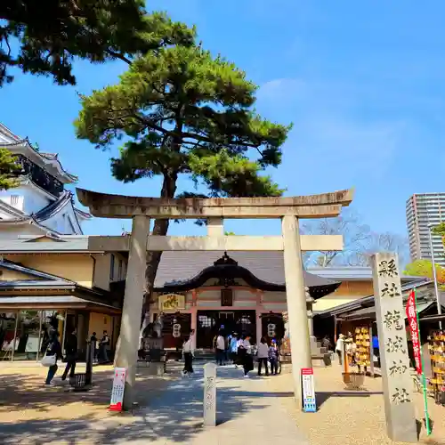 龍城神社の鳥居