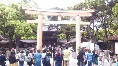 明治神宮の鳥居