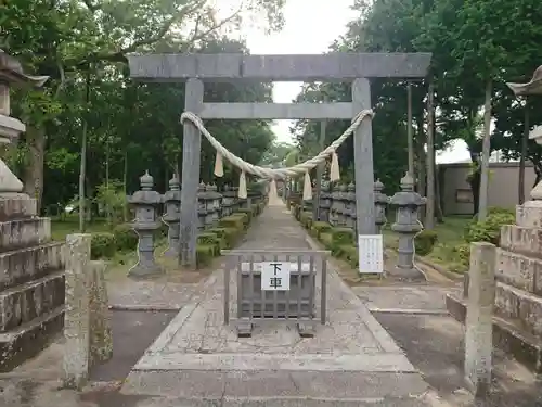 小川神社の鳥居