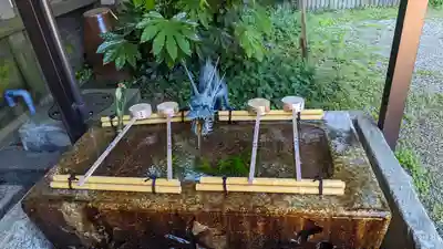 五條天神宮の手水舎