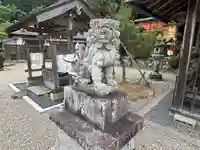 八幡神社の狛犬