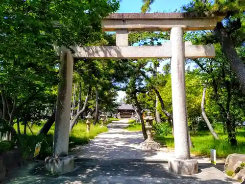 豊石神社の鳥居