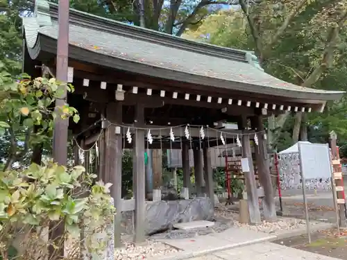 所澤神明社の手水舎