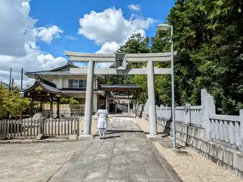 伊勝八幡宮の鳥居