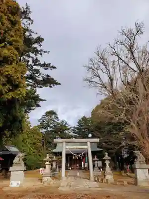 三春大神宮の鳥居