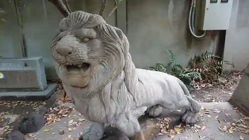 坐摩神社の狛犬