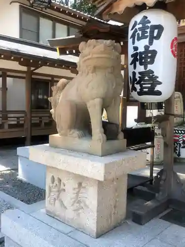 伊和志津神社の狛犬