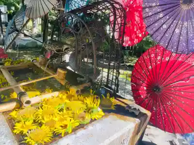 若宮神明社の手水舎