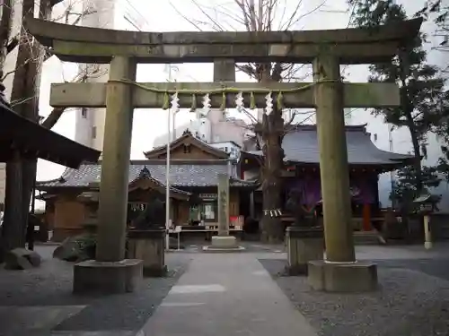 日本橋日枝神社の鳥居