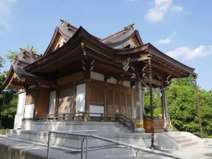 武州柿生琴平神社の本殿・本堂
